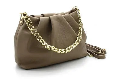 Sac à chaîne dorée en cuir italien – Élégance intemporelle